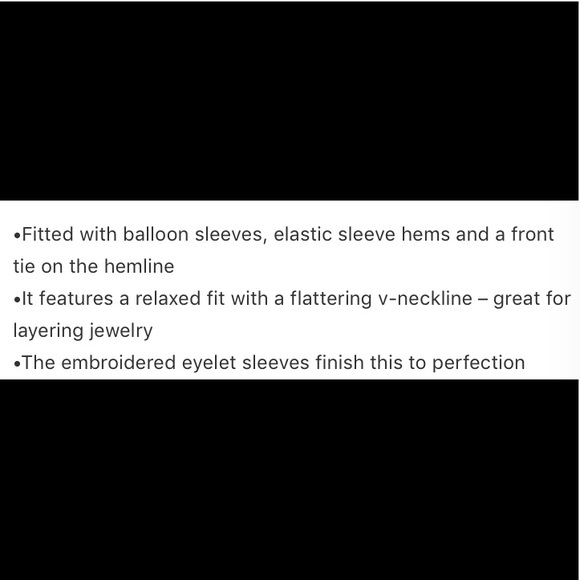 ❤️🎉HP🧡 1 XL Left! Balloon Sleeve Blouse - Picture 4 of 6